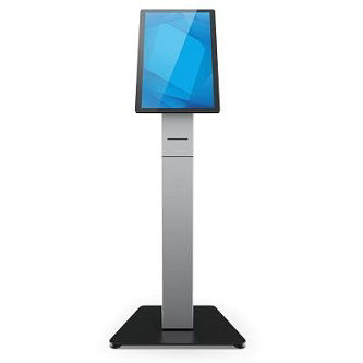 Elo Touch Solutions ELO-SELF-SERV-STAND-PRINTER-FLOOR-BK